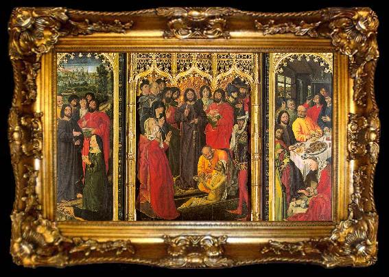 framed  Nicolas Froment The Resurrection of Lazarus, ta009-2